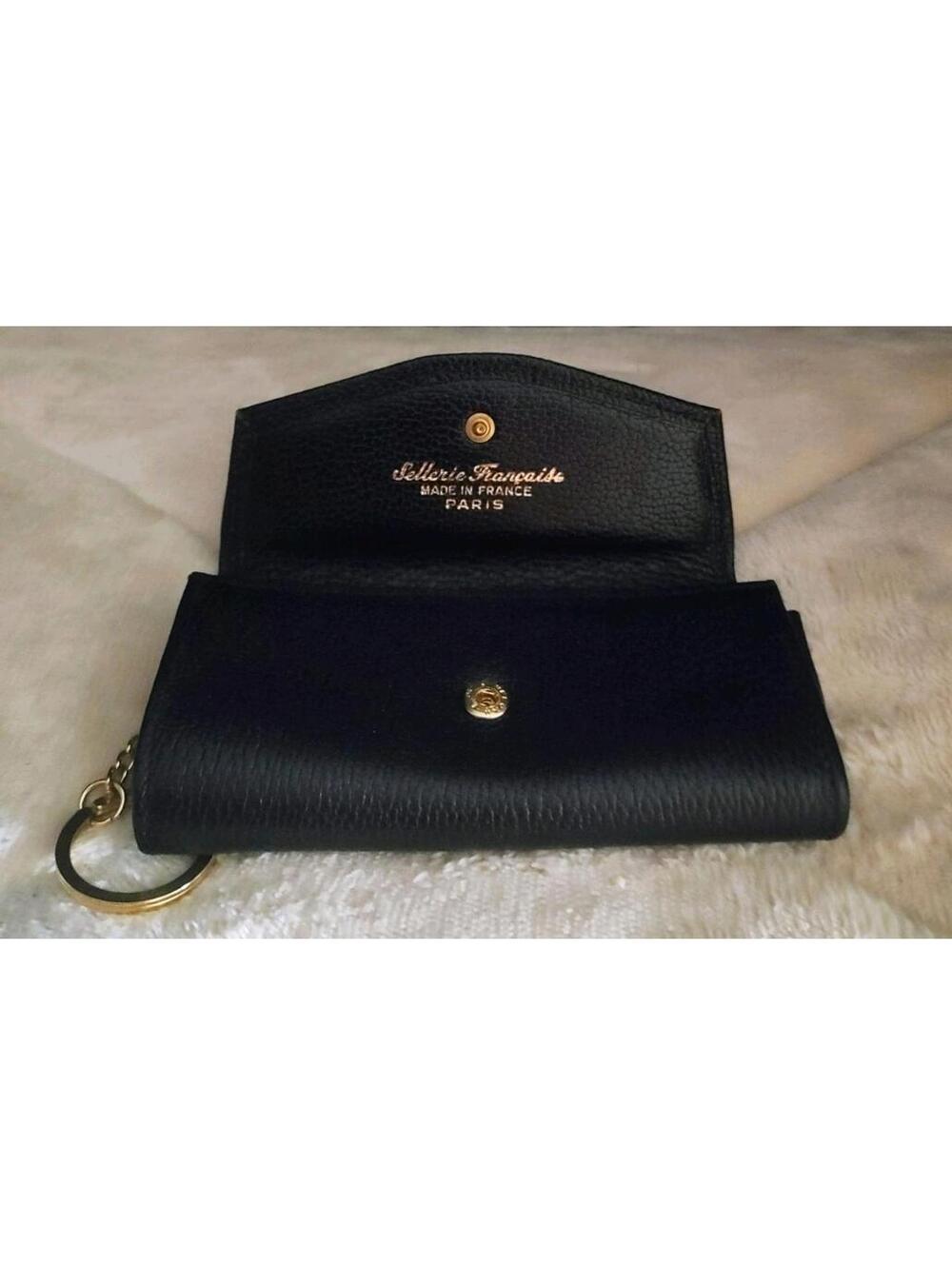 Authentic Sellerie Française Jean Fogel Paris "DEPUIS 1927"  Sm Leather Wallet